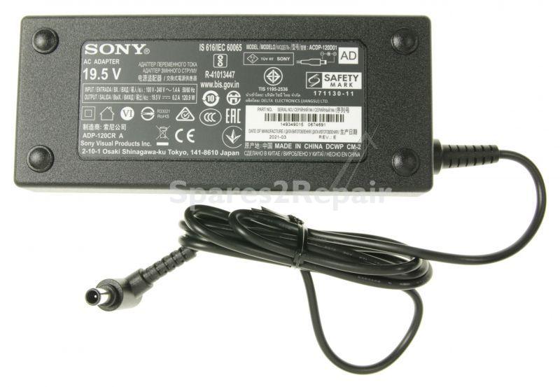 Sony 19.5V 6.2A 120W 6.5mm 4.4mm AC Adapter for Sony LED TV &amp; Laptop Charger