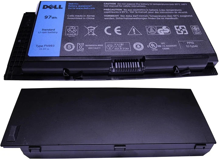 Compatible Dell Battery Precision Mobile M4600 M50 M6600 Workstation FV993 97Whr 9cell