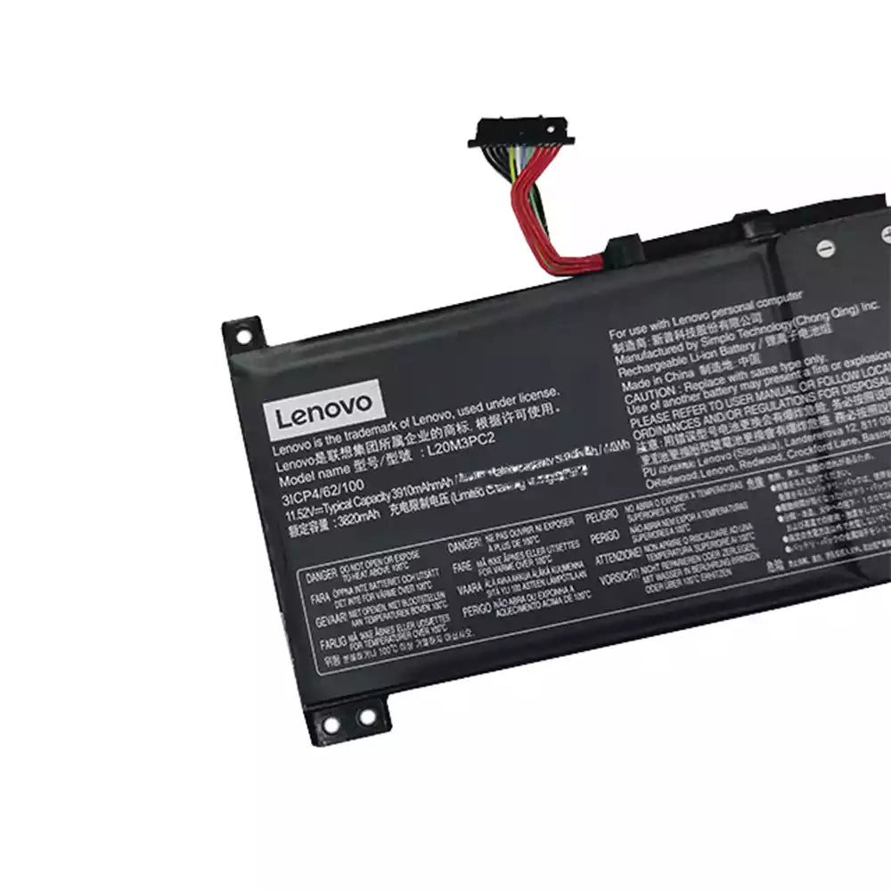 Laptop Battery for LENOVO L20M3PC2 L20L3PC2 L20C3PC2 L20D3PC2