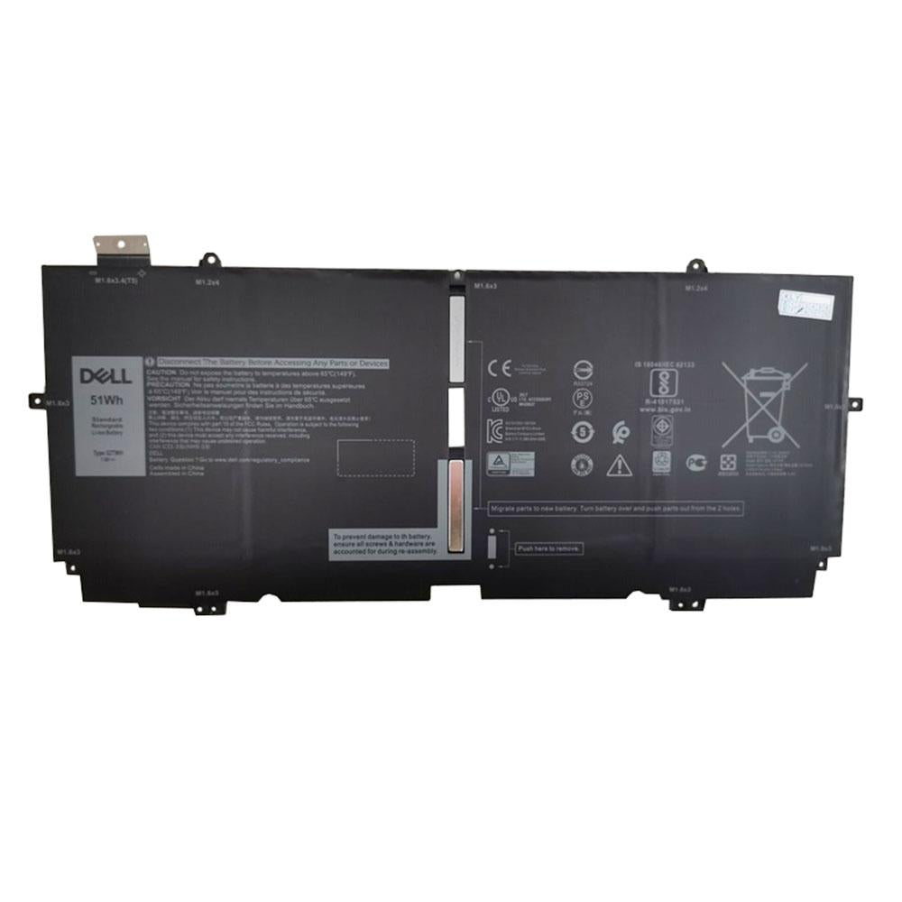 51WH Original 52TWH Dell XPS 13 7390 2 IN 1NN6M8 XX3T7 Laptop Battery