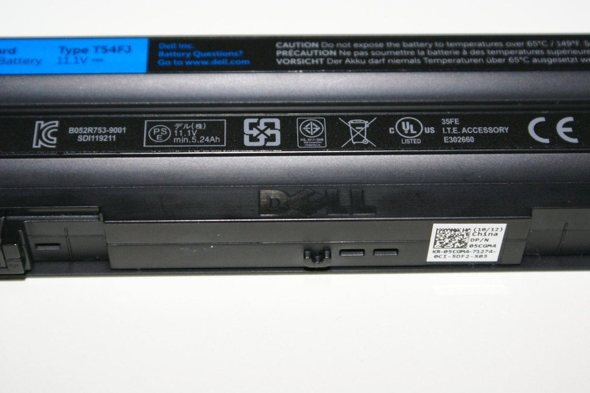 Dell - Battery Latitude E5420 E5520 E6420 E6520 Laptop Battery - Dell Part T54FJ 6 Cell