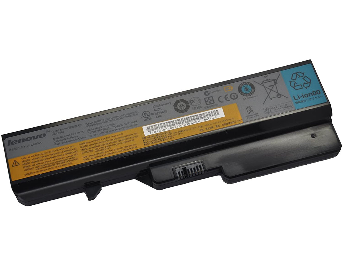Lenovo Genuine 6 Cell L09L6Y02 Battery for Lenovo Ideapad G460 G465 G470 G475 G560 G565 G570 G575 G770