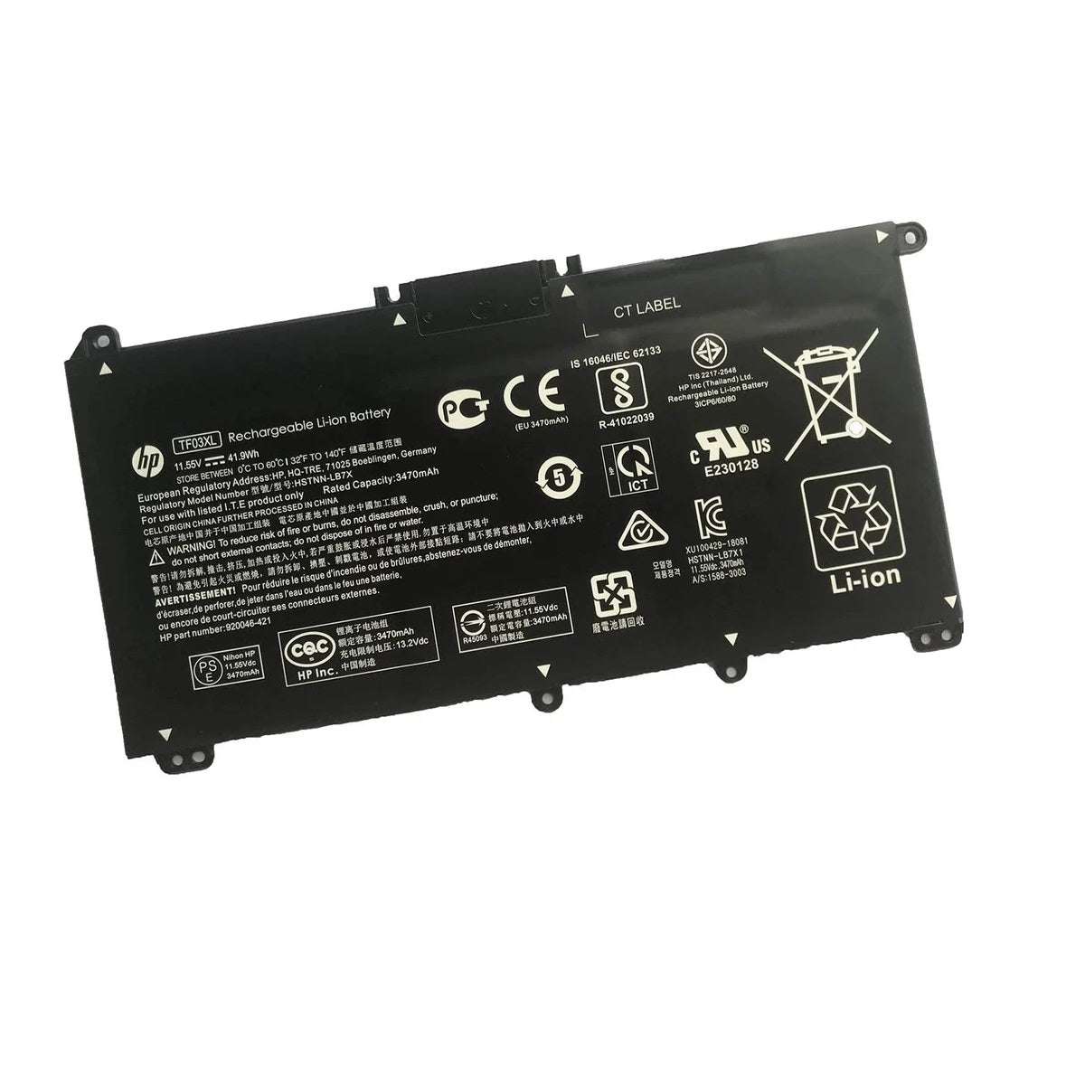 HP original HP TF03XL,Pavilion X360 14-CD, Pavilion HSTNN-IB7Y 14-bf1xx Laptop Battery