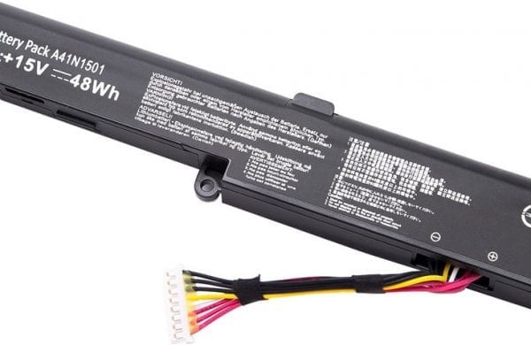 Battery for Asus A41N1501 battery for Asus Rog GL752JW GL752VL GL752VW N552 N552V N552VW N752V N752VW