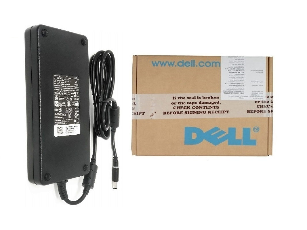 Dell OEM 240W AC Power Adapter Charger P13F Laptop Notebook Computers -Flextronics Flat Version