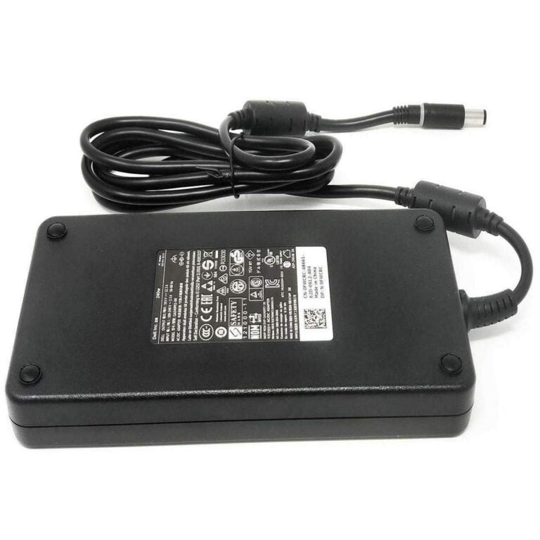 Dell OEM 240W AC Power Adapter Charger P13F Laptop Notebook Computers -Flextronics Flat Version