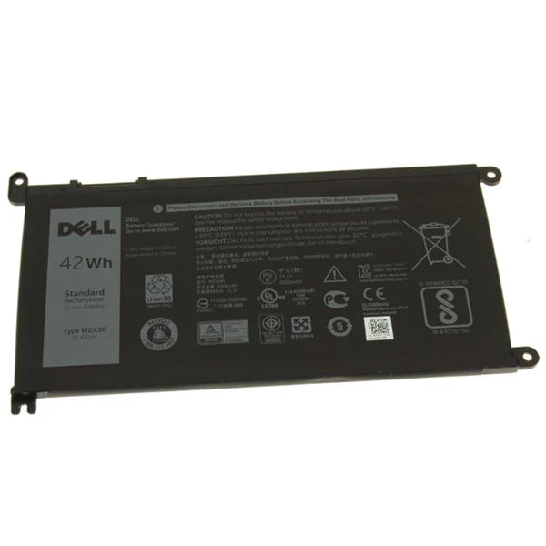 Dell Inspiron 15 5567 - Laptop Battery (11.4V, 42Wh 3-Cell) WDX0R