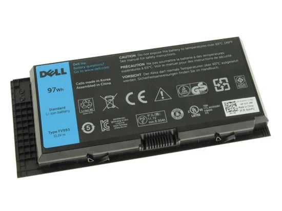 Compatible Dell Battery Precision Mobile M4600 M50 M6600 Workstation FV993 97Whr 9cell