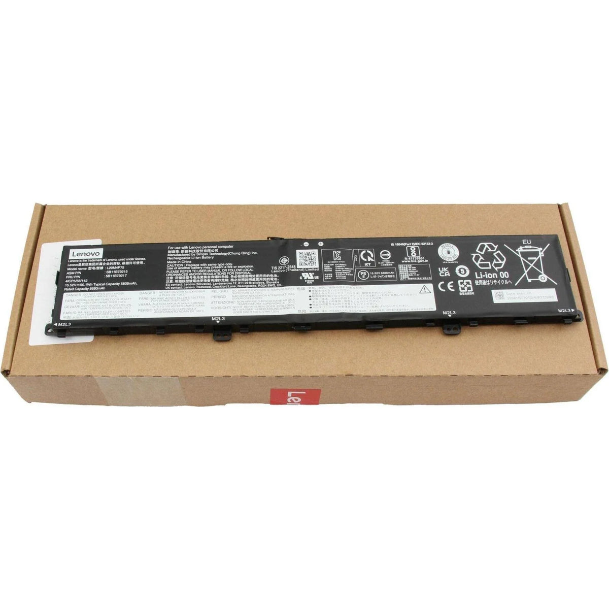 L20M4P75 Battery 90Wh 5805mAh Replacement for Lenovo