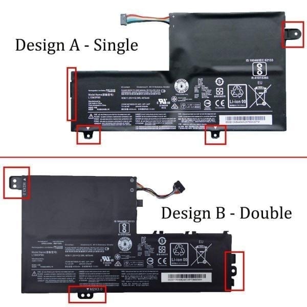 7XINbox 11.1V 45Wh Original Laptop Battery L14M3P21 L14L3P21 For Lenovo FLEX 3 1470 3-1480 2-1580 5B10G78611 L14M3P21 L14L3P21
