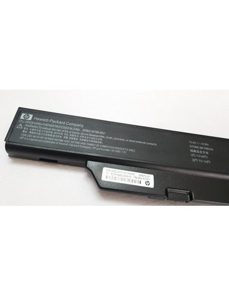 HP replacement battery for HP Compaq 550 610 615 6720 6720s 6730s 6735s 6800 6820 6820S 6830s HSTNN-FB52 6 Cell