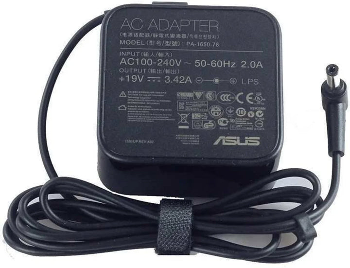 Original Asus 65W 5.5 * 2.5mm PA-1650-30 65W Laptop AC Charger compatible with Asus VivoBook S500 S550 S500CA Ultrabook ADP-65GD B