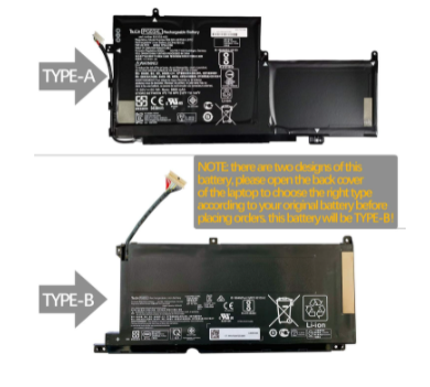 11.55V 65Wh HP original PG03XL Laptop Battery Compatible with Hp HSTNN-LB7C 831532-421 PG03 Spectre X360 15 ap011dx Spectre X360 15-AP000NA