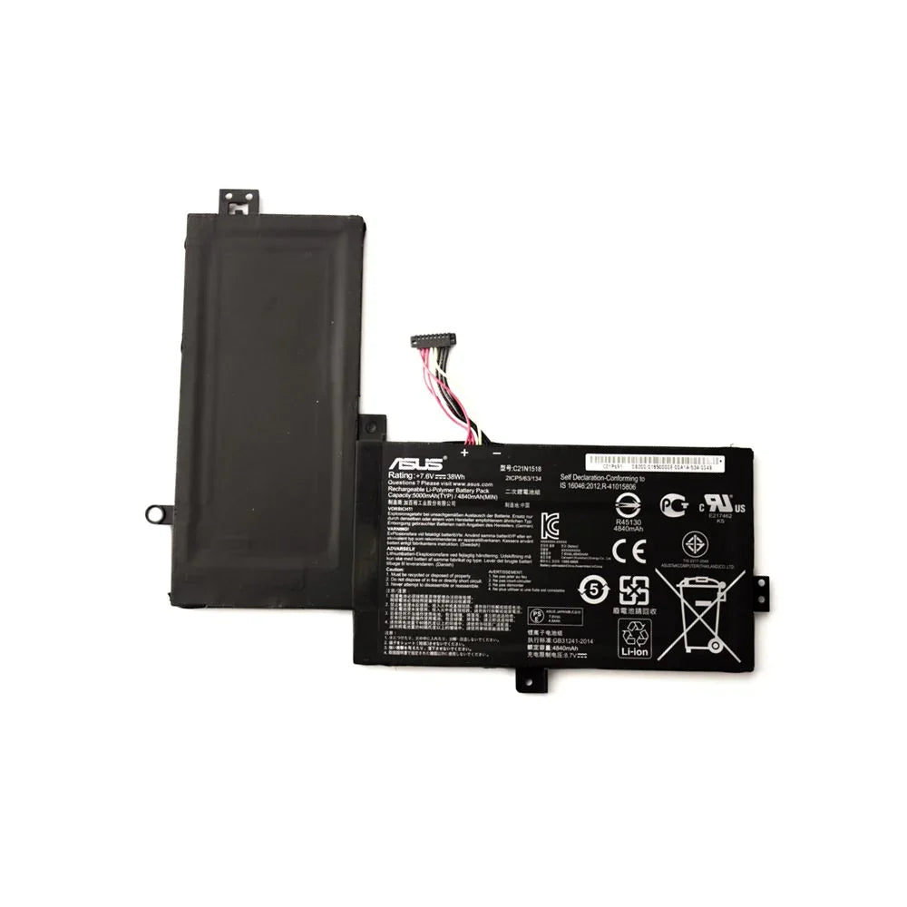 Asus Original Battery for VivoBook Flip TP501U TP501UA TP501UB TP501UQK Series C21N1518 C21PQ91 0B200-01850000M