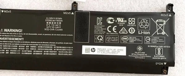 HP MB06XL LAPTOP BATTERY 37.6Wh 7.6V