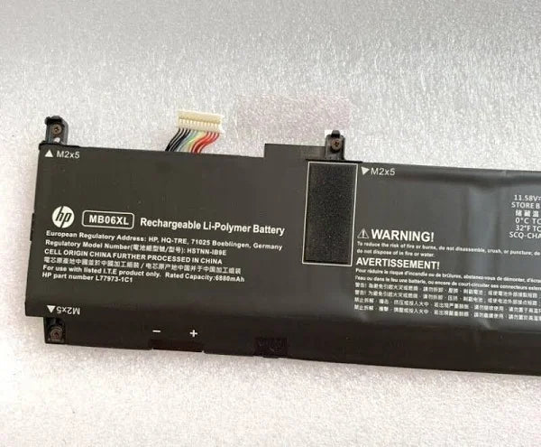 HP MB06XL LAPTOP BATTERY 37.6Wh 7.6V