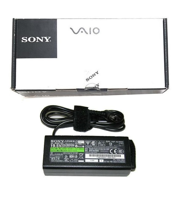 19.5V 3.3A (6.5mm*4.4mm) 65W Laptop AC Charger for SONY Model VGP-AC19V48