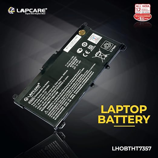 Lapcare HT03XL L11119-857 L11119-855 L11421-542 Laptop Battery Compatible with Hp Pavilion 14-CE0000 Series: 14-ce1056wm 14-ce0064st 14-ce0006dx 14-ce0025tu Battery - Image 2