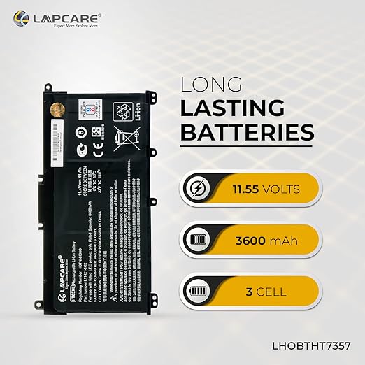 Lapcare HT03XL L11119-857 L11119-855 L11421-542 Laptop Battery Compatible with Hp Pavilion 14-CE0000 Series: 14-ce1056wm 14-ce0064st 14-ce0006dx 14-ce0025tu Battery - Image 4