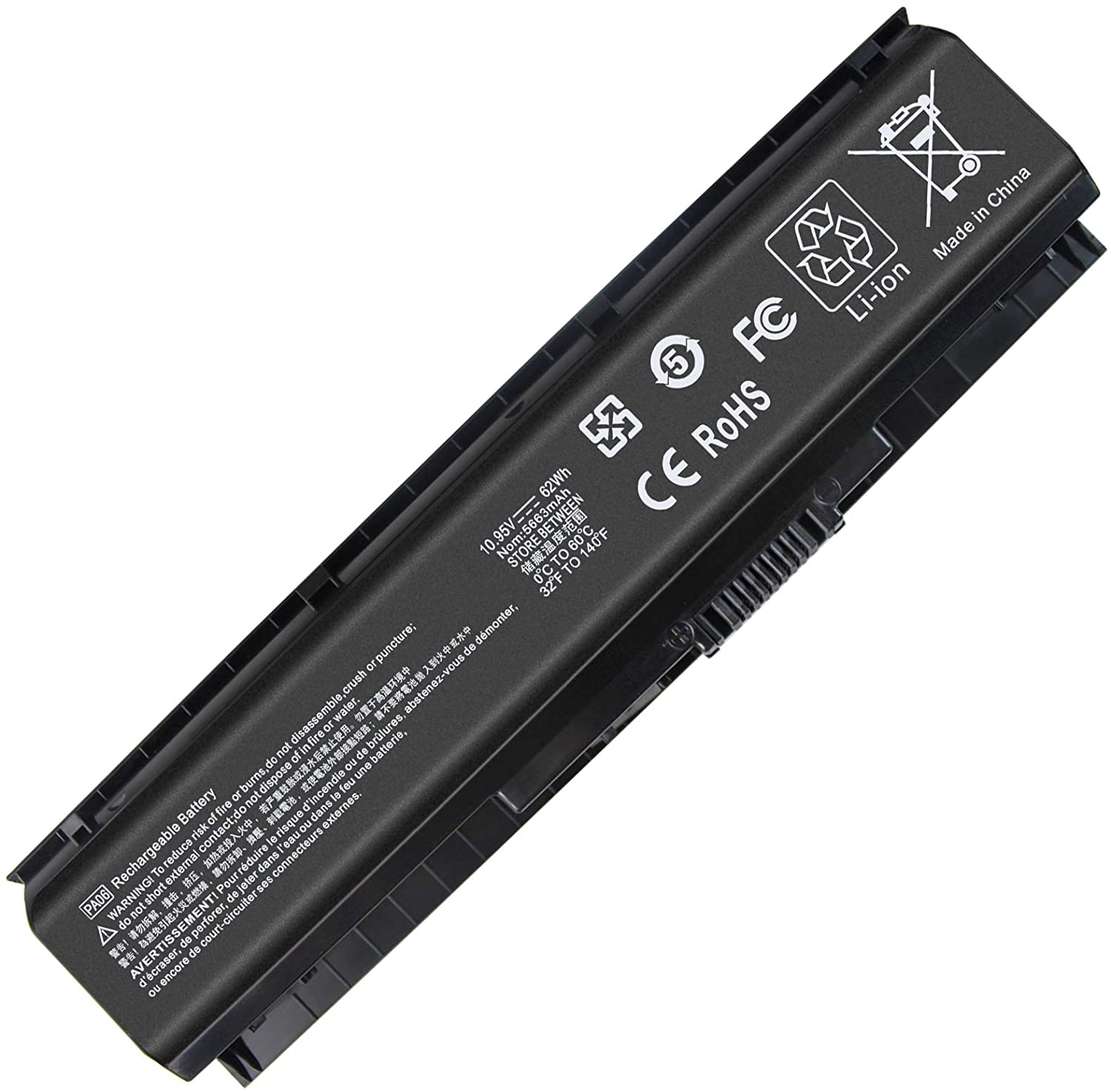 10.95V 62wh PA06 HSTNN-DB7K Laptop Battery compatible with HP Omen 17 17-w 17-ab200 17t-ab00 Series 849571-221 849571-251 - Image 4