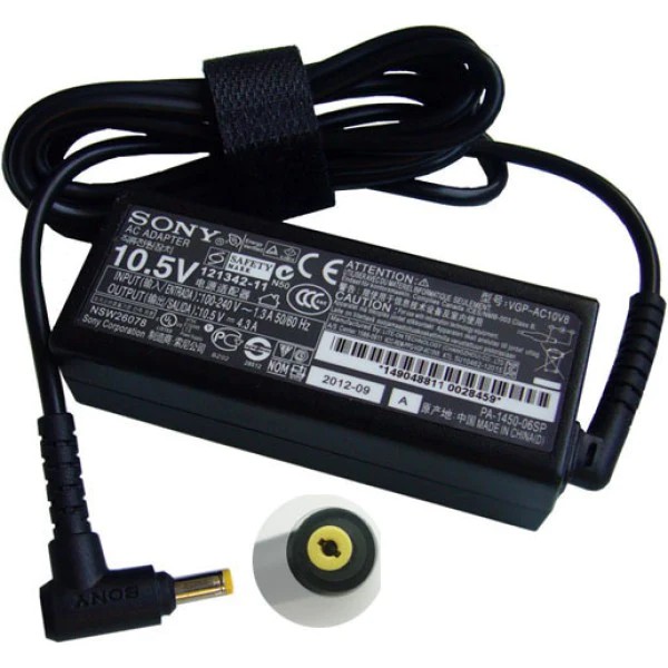 10.5V 4.3A AC Charger for Sony 45W Vaio Pro 11 13 Duo 11 13 Series PA-1450-06SP VGP-AC10V7 VGP-AC10V8 VGP-AC10V9 VGP-AC10V10 - Image 2