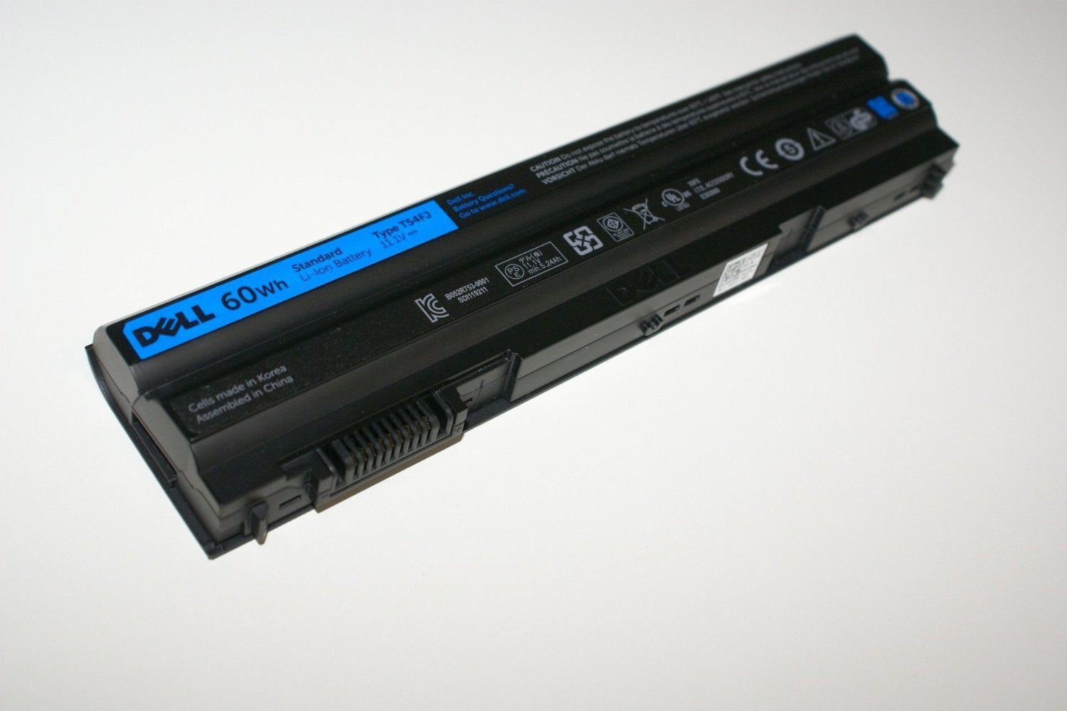 Dell - Battery Latitude E5420 E5520 E6420 E6520 Laptop Battery - Dell Part T54FJ 6 Cell - Image 3
