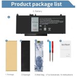 62Wh 6MT4T 7.6V 5470 5570 Laptop Battery for Dell Latitude E5470 E5570 Precision 3510 7V69Y TXF9M 79VRK 07V69Y 079VRK 0TXF9M 0HK6DV - Image 6