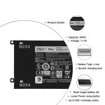 11.4v 84WH New - Laptop Battery for Dell XPS 15-9550-D1828T 1P6KD T453X 4GVGH Precision 5510 XPS15 9550 XPS 15 - Image 3