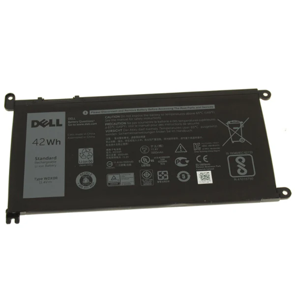 Dell Inspiron 15 5567 5570 5578 Inspiron 15 (5568) / 13 (5368 / 5378) 42Wh 3-cell Laptop Battery – WDX0R -- MPN: WDX0R - Image 3