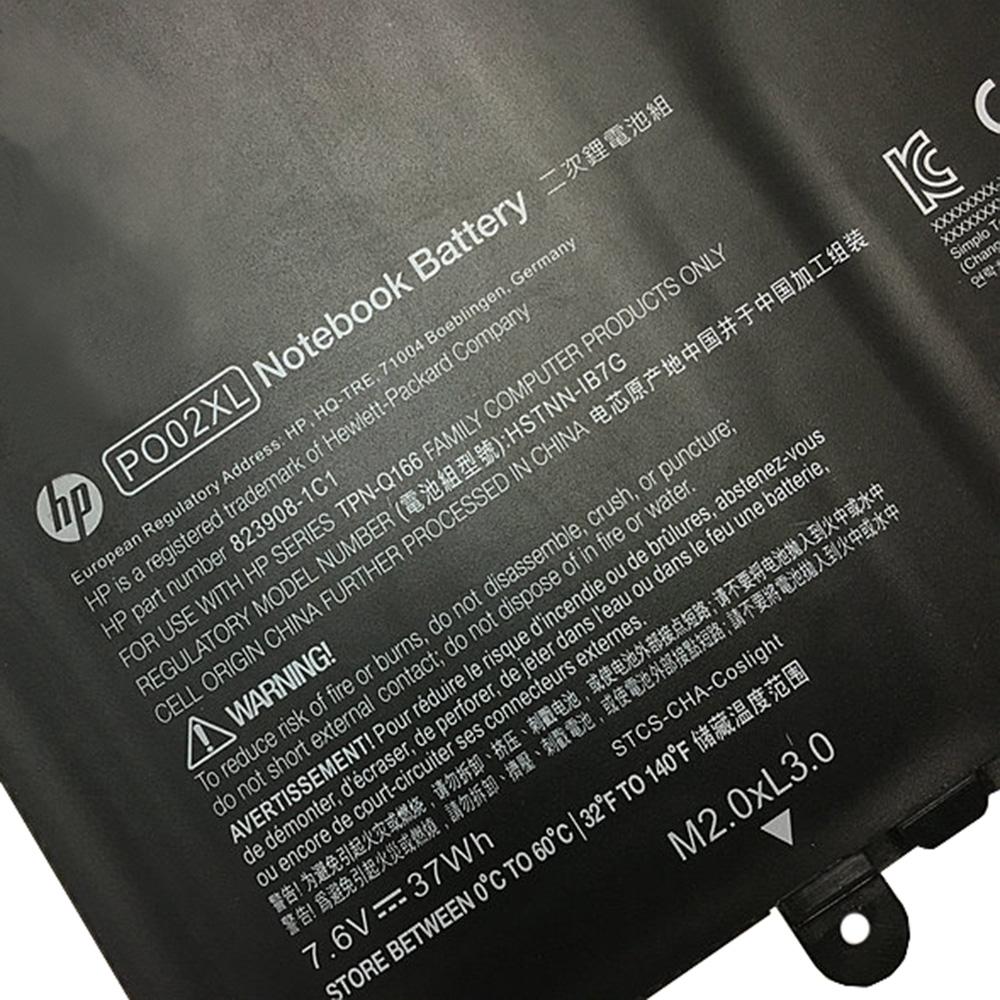 7.6V 37Wh HP original PO02XL Laptop Battery Compatible with HP Stream 11-R 11-R014WM 824560-005 Series P002XL HSTNN-DB7G 823908-1C1 PO02037XL-PL - Image 2