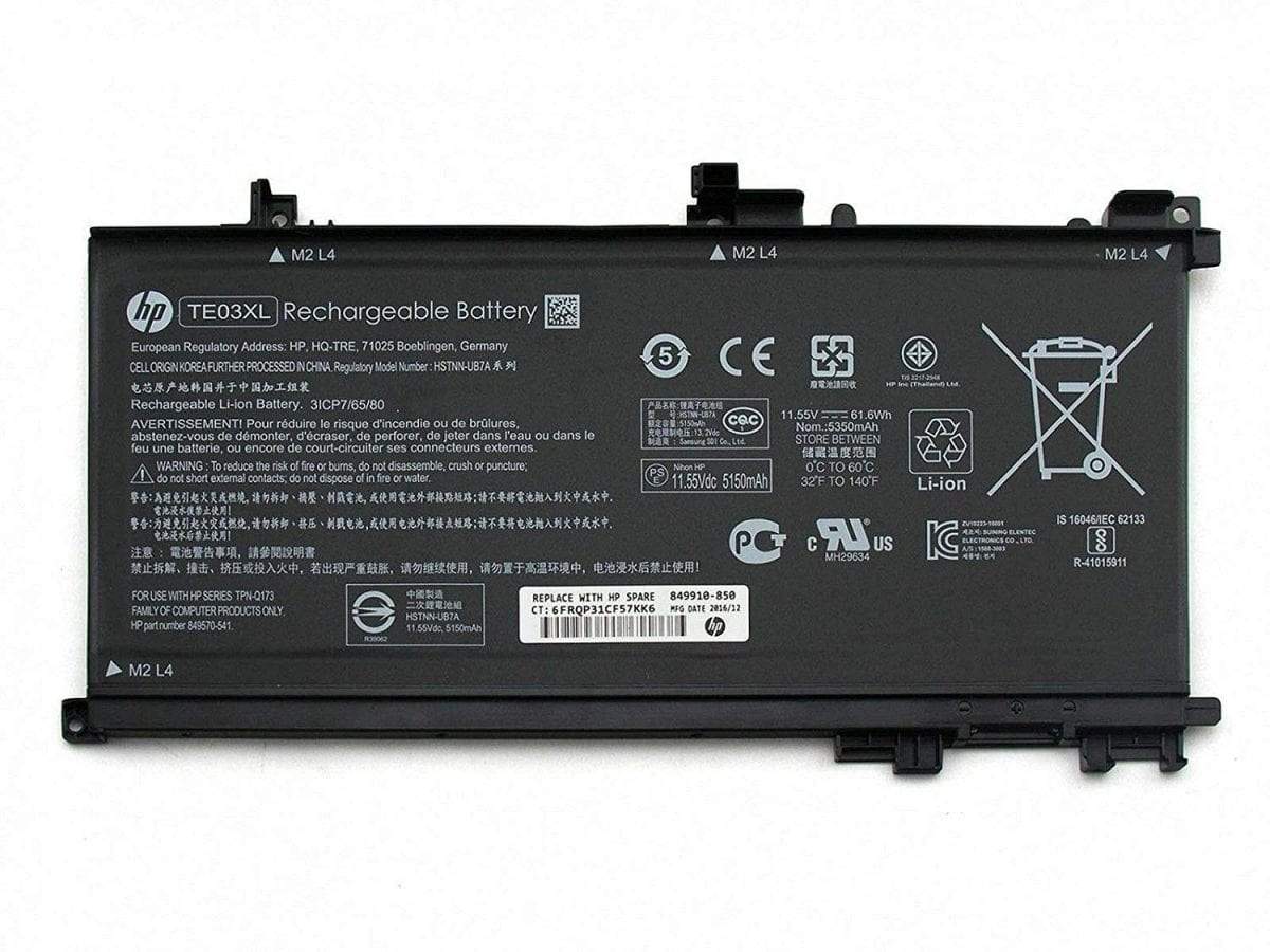 HP TE03XL battery for Pavilion 15-BC000 OMEN 15-AX000 Series Notebook