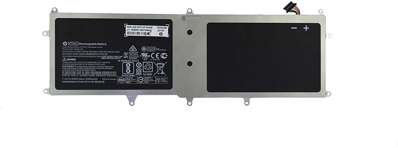 7.4V 25Wh HP original KT02XL Laptop Battery Compatible with HP 753330-421 HSTNN-LB6F HSTNN-I19X KT02025XL Series