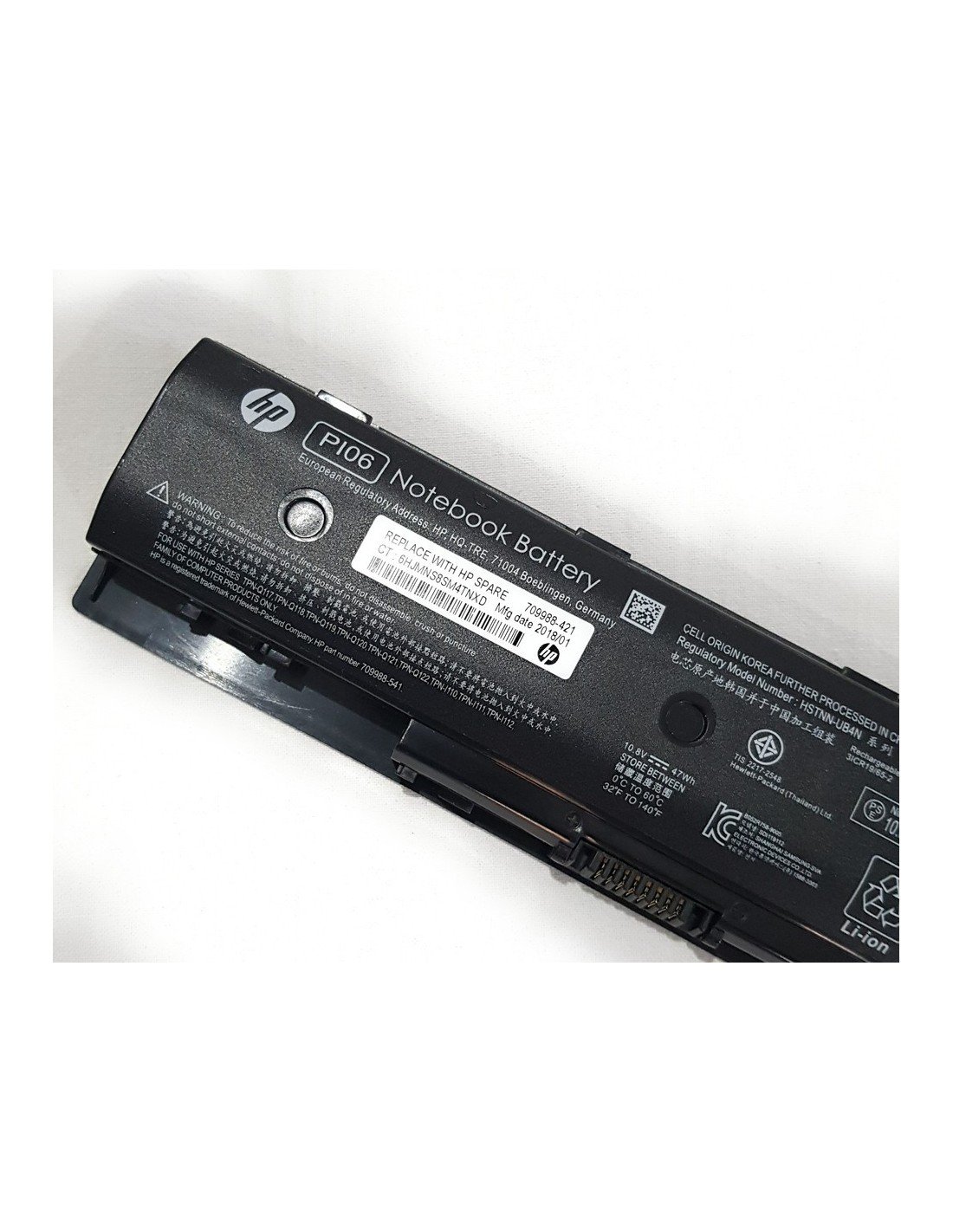 HP original Laptop Battery for HP P106 - Image 2