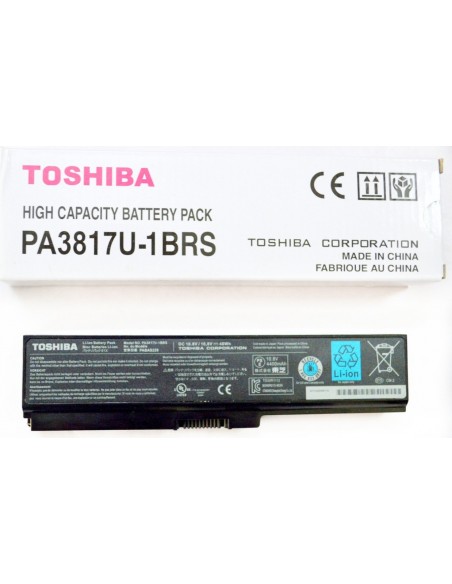 toshiba-satellite-pro-c660-6-cell-pa3817u-1brs-original-laptop-battery.jpg Battery for Toshiba Satelite A660, A665, C640, C650, C655, C660, C670 Series - Image 1