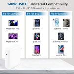 Type C 140W Laptop Charger Adapter for Mac/Book Pro 16, 15, 14, 13 Inch, Mac/Book Air 13 Inch, iPad Pro 2024/2023/2022/2011/2020,M1 M2 M3 - Image 3