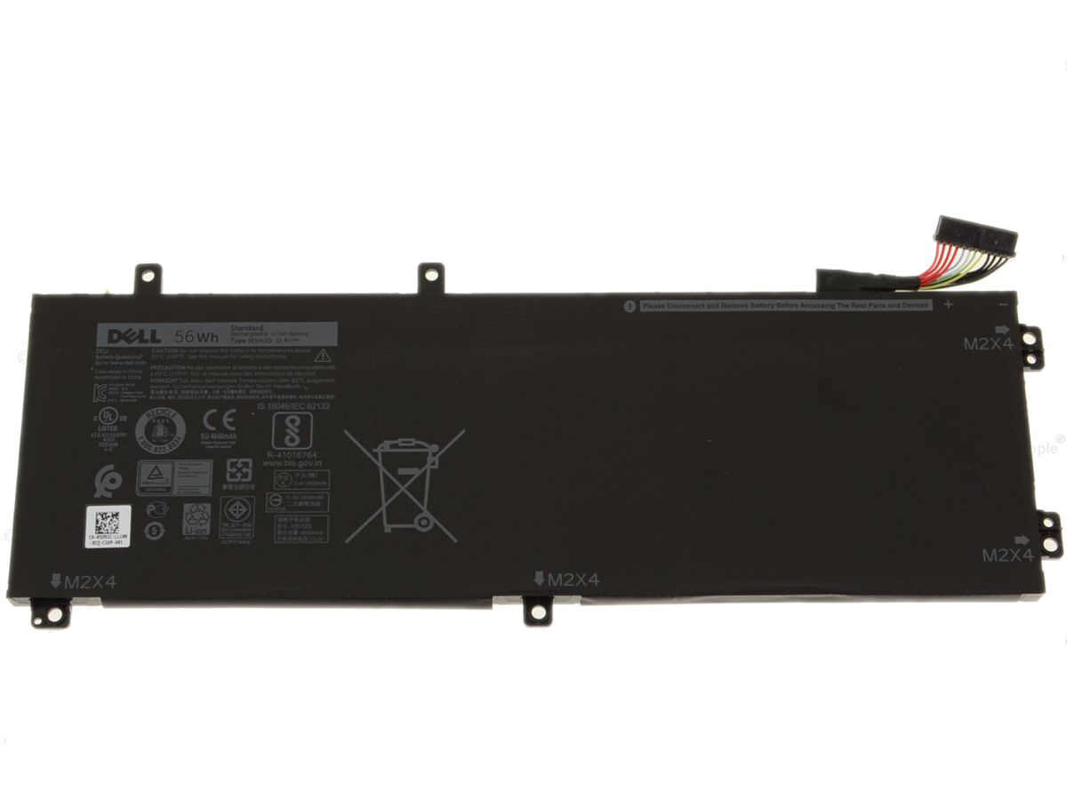 H5H20-Laptop-Battery-for-Dell-XPS15-9560-9570-7590-M5520-M5530-5D91C-P56F001-05041-62MJV.jpg Genuine 56wh Battery For Dell Laptop Xps15 M5520 9550 9560 H5h20 - Image 1