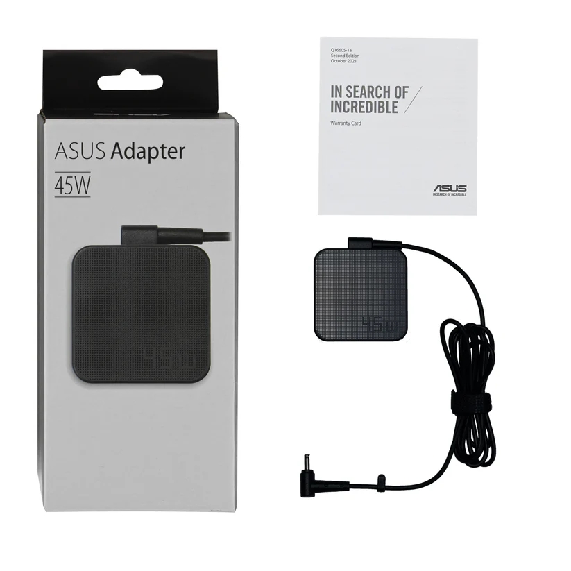 ASUS 45W 4mm x 1.2mm Laptop Adapter/Charger With Power Cord for Select Models of ASUS (20 V, 2.5 A, 4 mm x 1.2mm Diameter) (AD2037M20) - Image 2