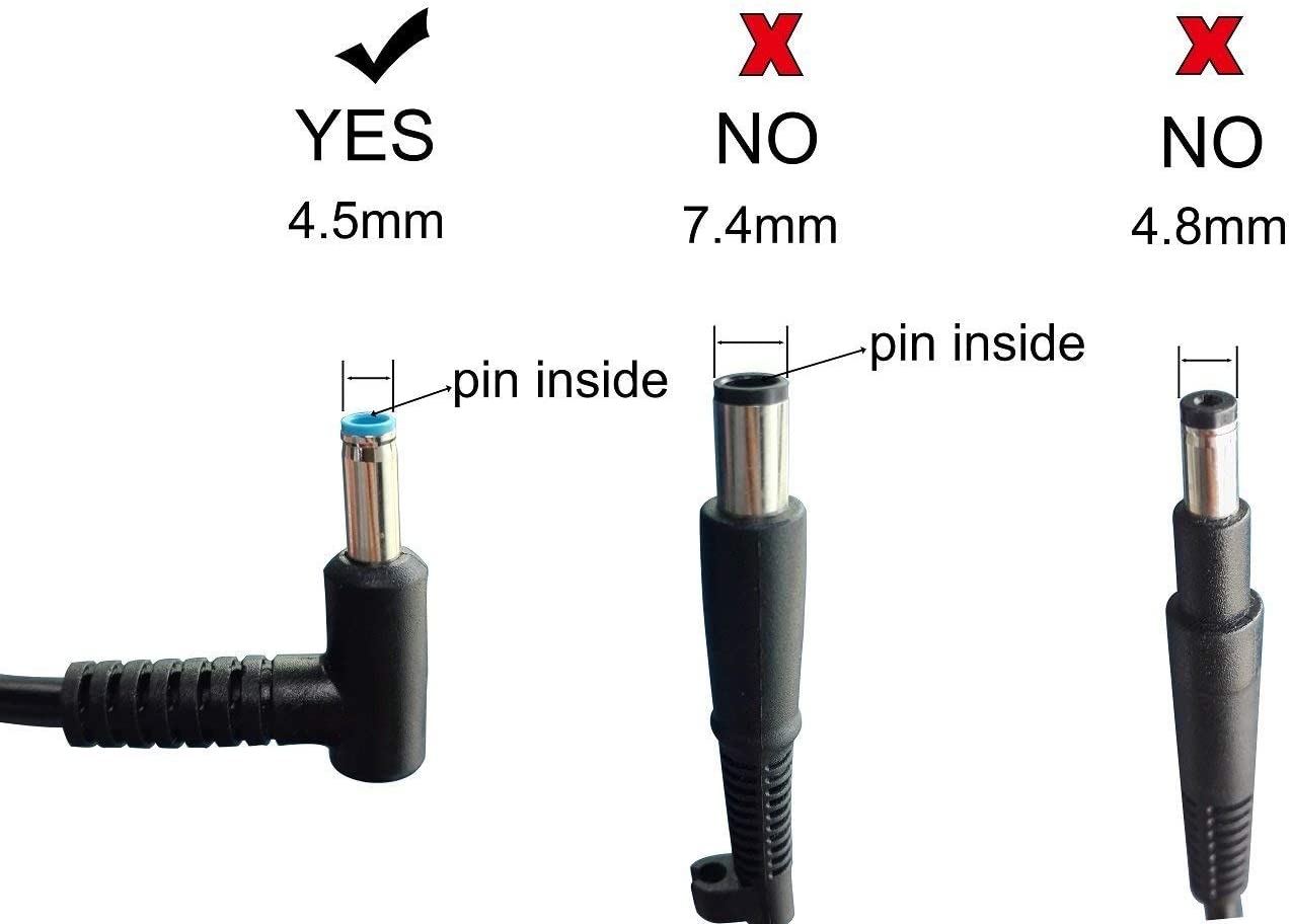 HP original HP 150W 19.5V 7.7A AC Adapter Compatible for HP ZBook 15 G3, G4 HP ZBook Studio G3, G4 (4.5mm x 3.0mm) - Image 3