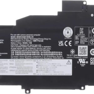 Laptop Battery Replacement For Lenovo Thinkpad X1 Nano Gen 1 Series L19M3P73 5B10W13962 Sb10T83205 Sb10T83206 5B10W13963