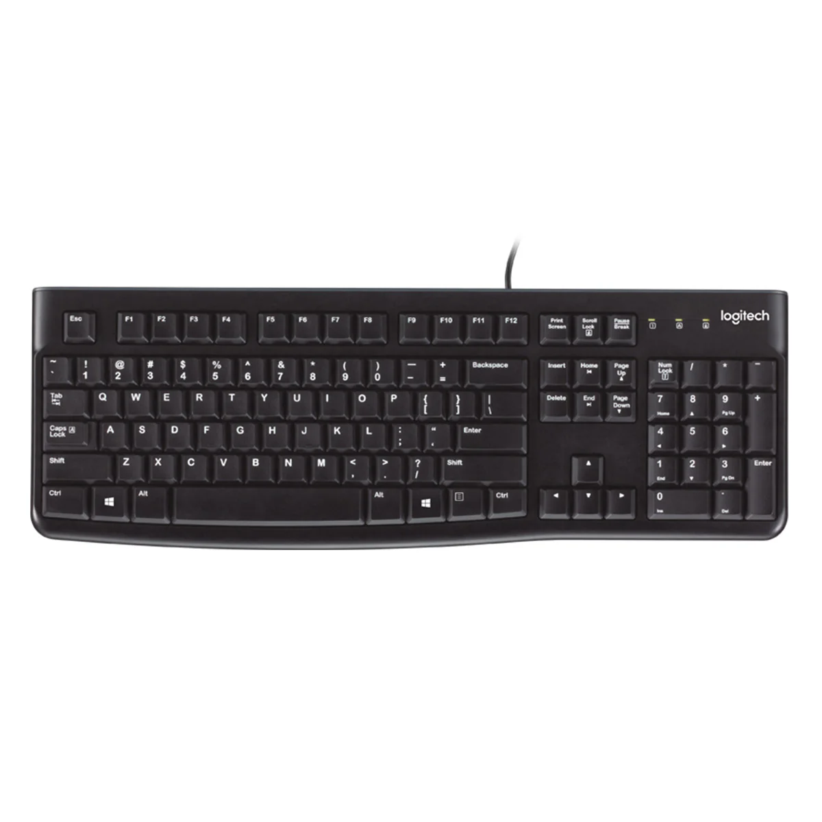 01_ec6f195b-afbf-43cc-8d9d-0ac531a8d29b.webp Logitech K120 Corded USB Keyboard with Spill Resistant Design - Black - Image 1